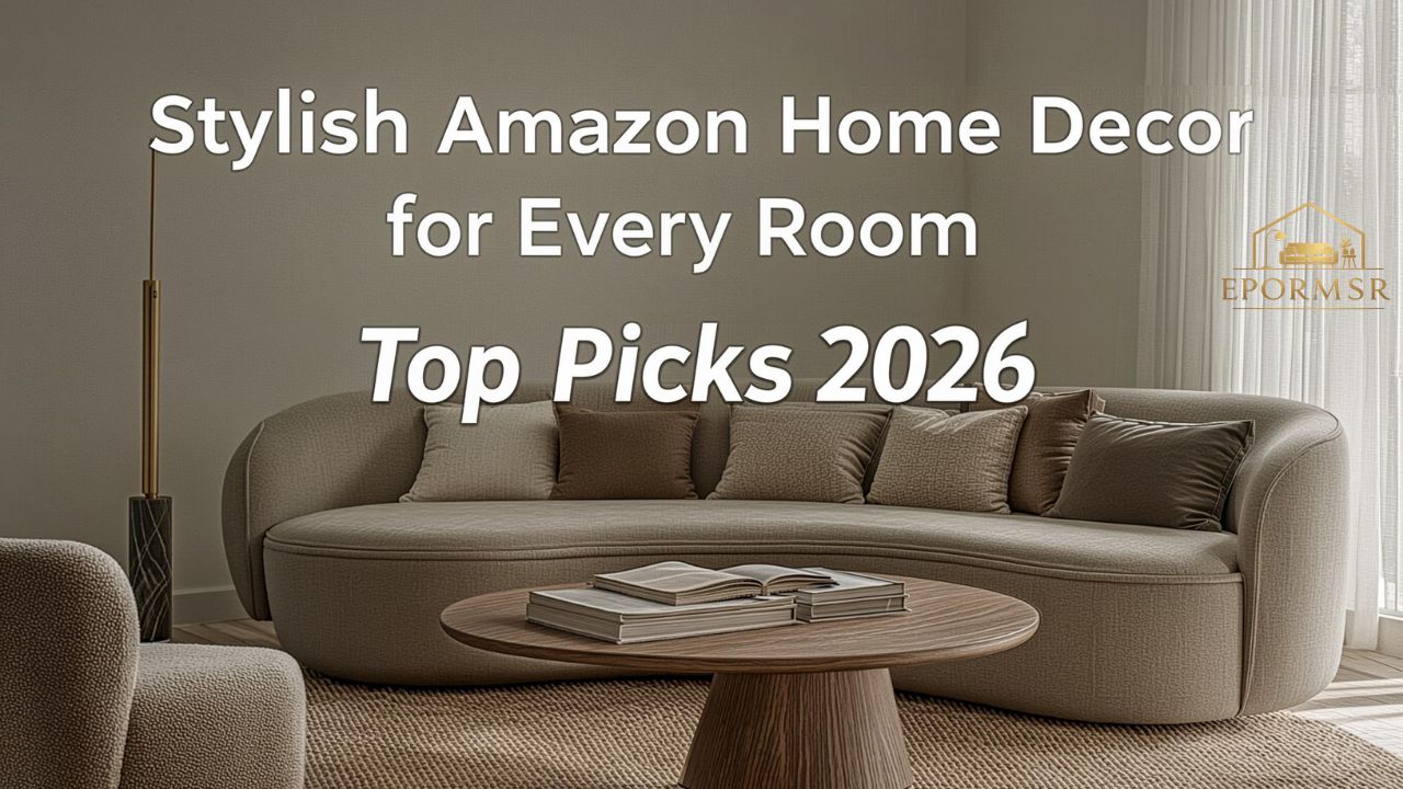 Stylish Amazon Home Décor for Every Room Top Picks 2026