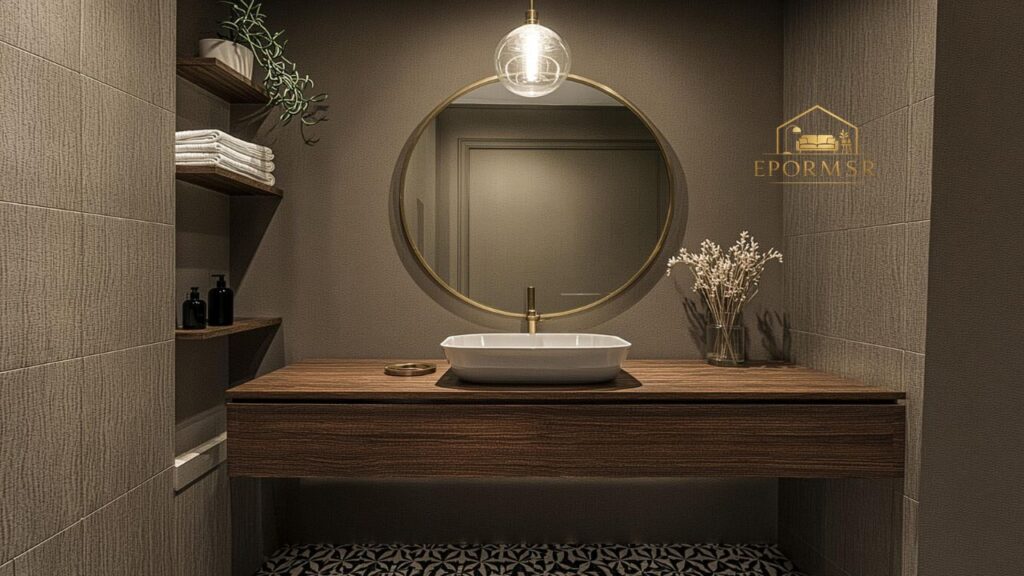 Stylish Powder Room Vanity Ideas for Small Bathroom Spaces