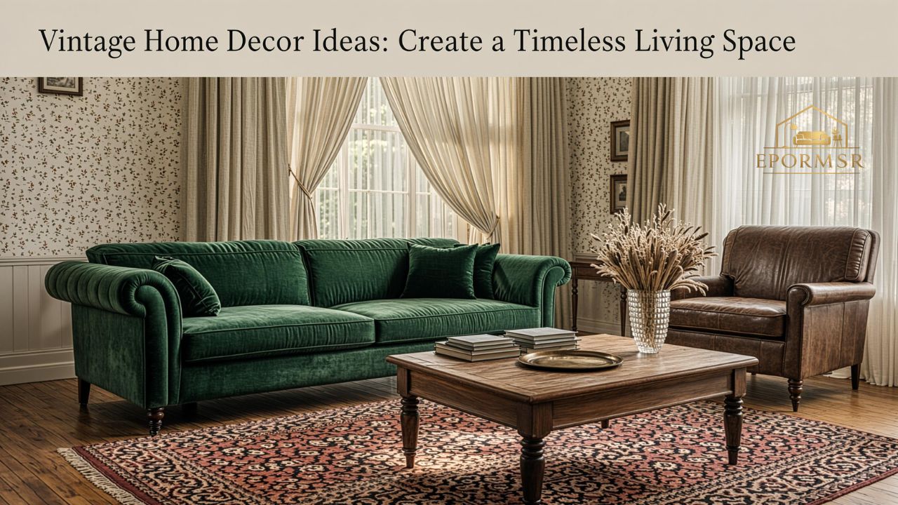 Vintage Home Décor Ideas Create a Timeless Living Space